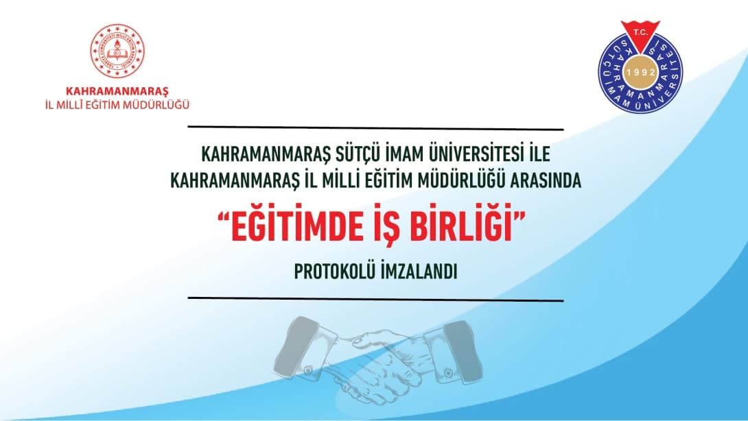 Eğitimde İşbirliği Protokolü İmzalandı