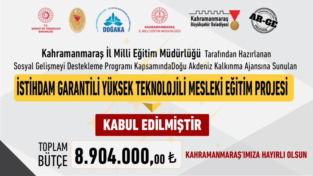 SAVUNMA SANAYİSİNE İL MİLLİ EĞİTİM MÜDÜRLÜĞÜNDEN DESTEK