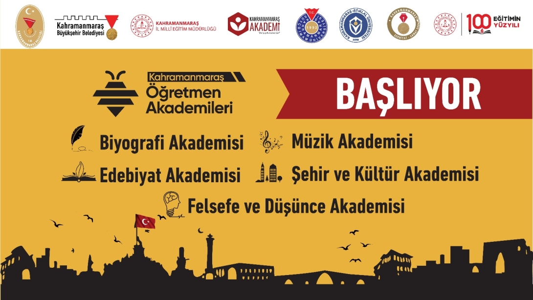 KAHRAMANMARAŞ ÖĞRETMEN AKADEMİLERİ BAŞLIYOR